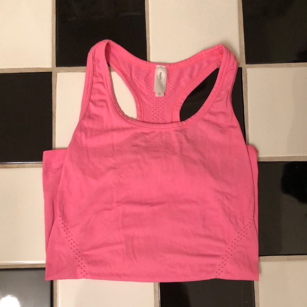Gap Fit Neon Pink Tank Top